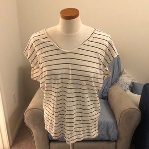 BCBG generation striped top Medium